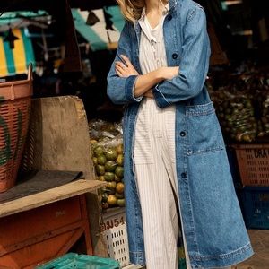 Madewell Denim Duster - Small
